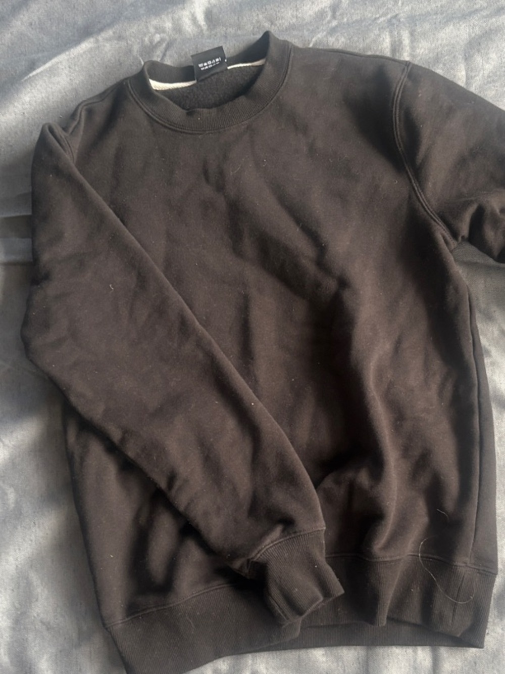 TALENTLESS Black Crewneck Sweatshirt